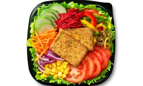 Veggie-Patty-Salad