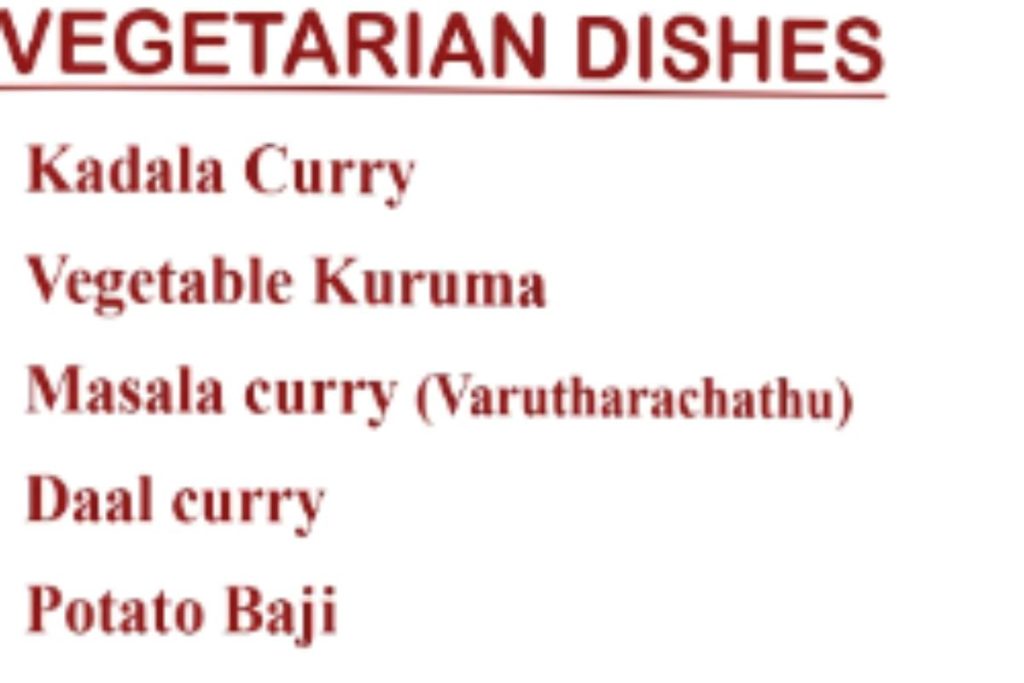 Premaas Cuisine Vegetarian Dishes